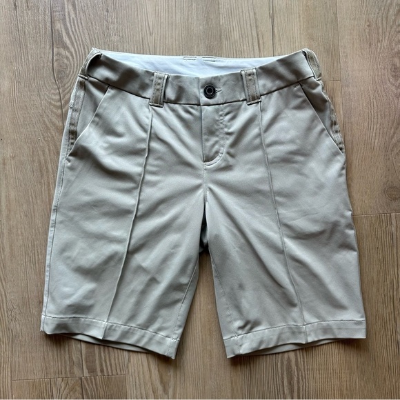 Lululemon Women’s Club golf Short size 4 in Mojave Tan W7796S Bermuda 9” inseam - Picture 4 of 14